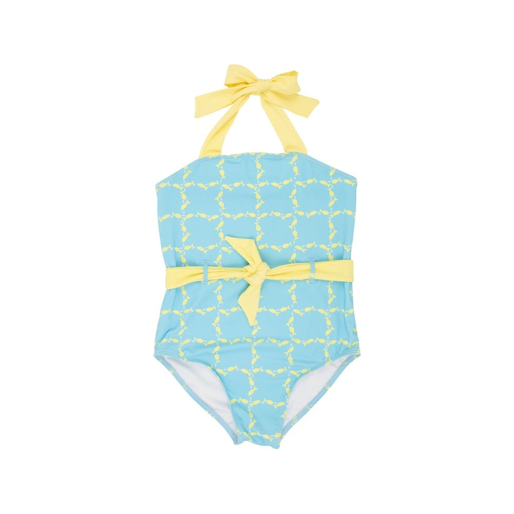 TBBC Palm Beach Bathing Suit
Sapodilla School of Fish with Lake Worth Yellow